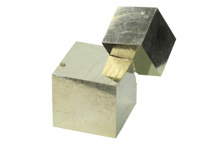 Natural Pyrite Cube Cluster - Spain #136697